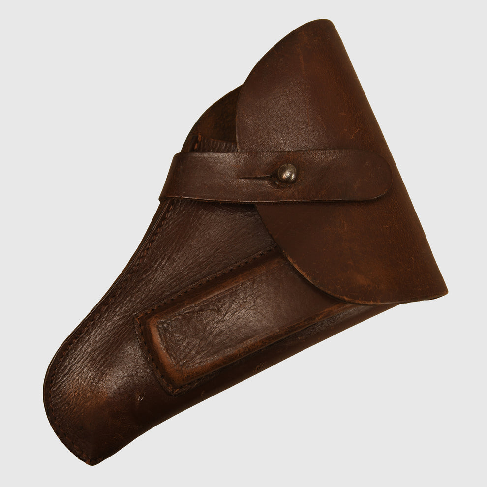 GERMAN WWII KRIEGSMARINE MARKED HOLSTER FOR THE UNIQUE MODEL 16 SEMI A ...