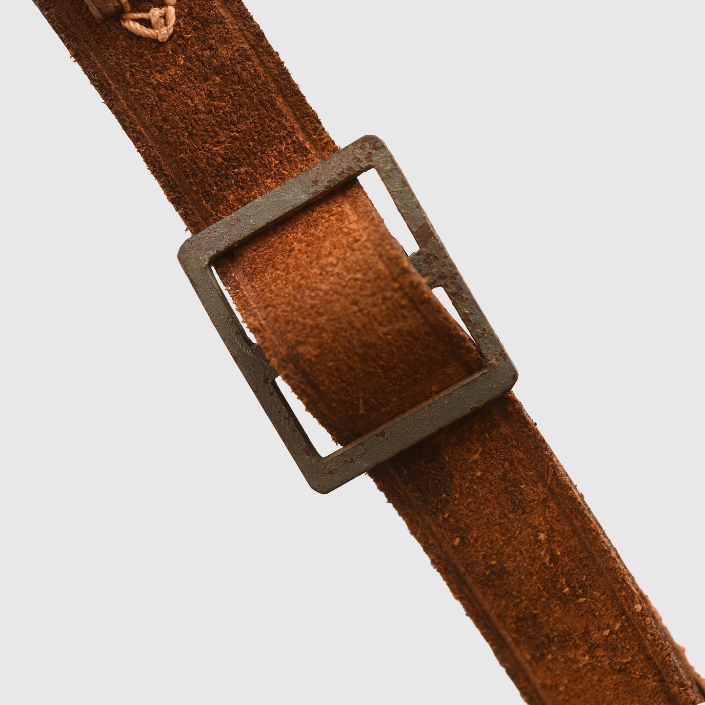 GERMAN WWI M.18 CUT OUT HELMET WITH REMAINS OF FLOCK FINISH