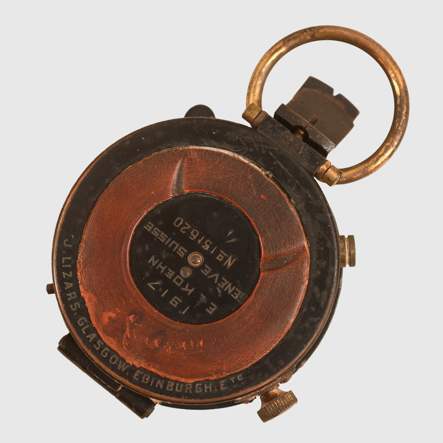 BRITISH WWI PRISMATIC COMPASS DATED