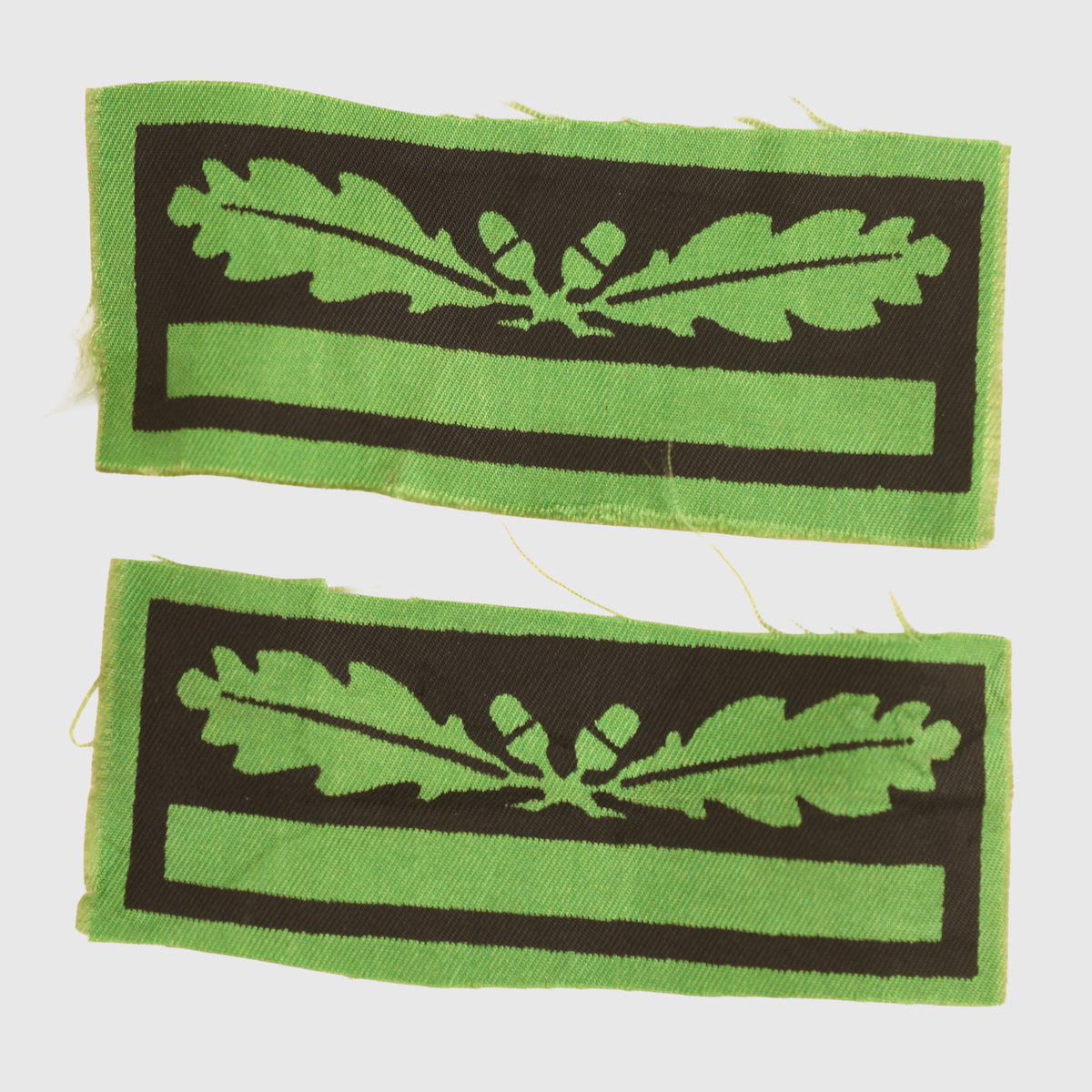 GERMAN WWII WAFFEN SS OBERSTURMFUHRER CAMOUFLAGE UNIFORM INSIGNIA