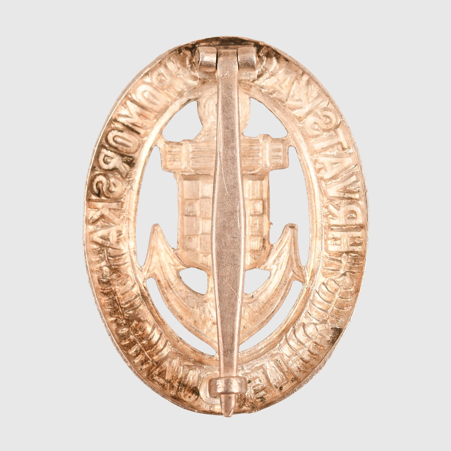 GERMAN WWII CROATIAN VOLUNTEER NAVAL LEGION HONOUR BADGE