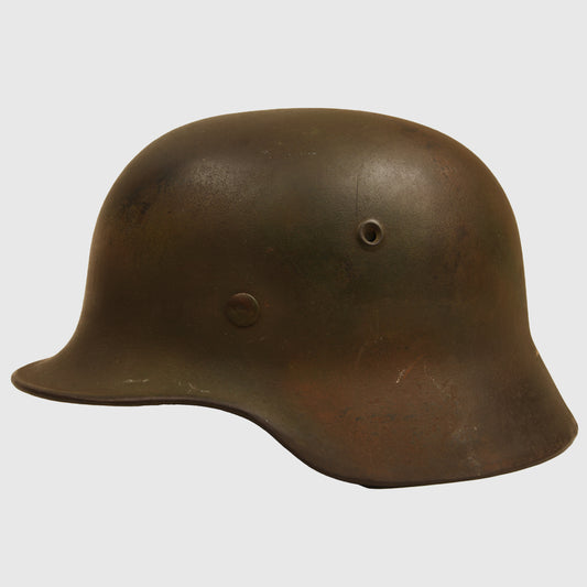 German WWII Army M40 Single Decal Camouflage Helmet