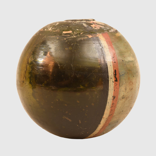 GERMAN WWI COMMEMORATIVE PAINTED GLASS BALL