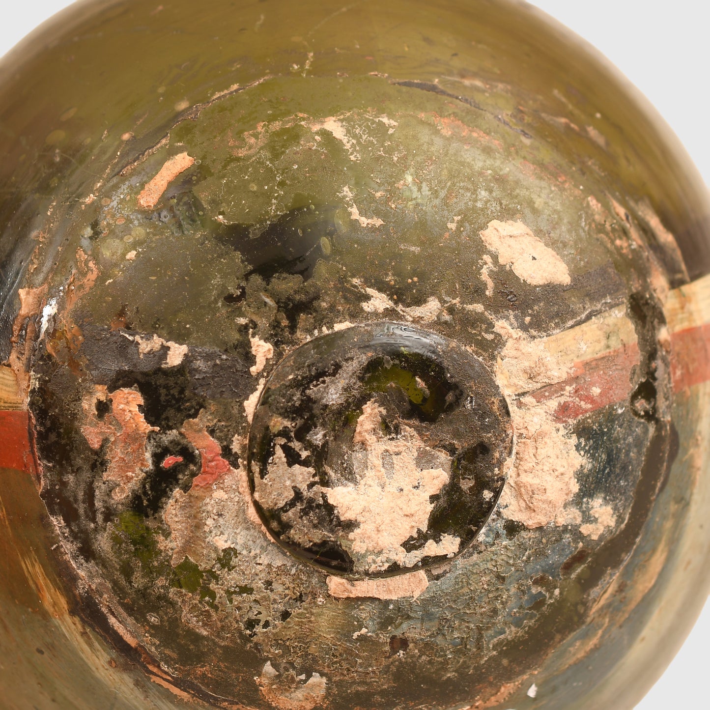 GERMAN WWI COMMEMORATIVE PAINTED GLASS BALL