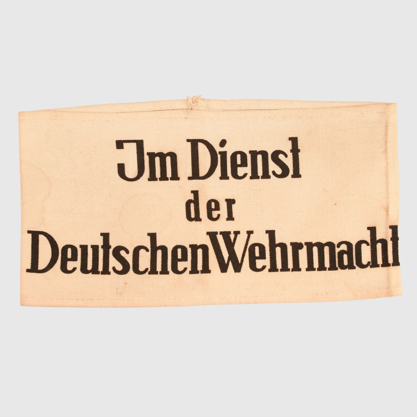 GERMAN WWII IN SERVICE OF THE GERMAN ARMY ARMBAND