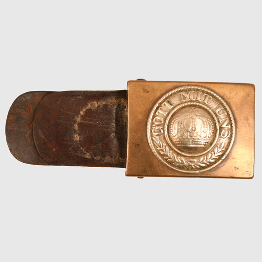 GERMAN WWI PRUSSIAN ENLISTED MANS BELT BUCKLE