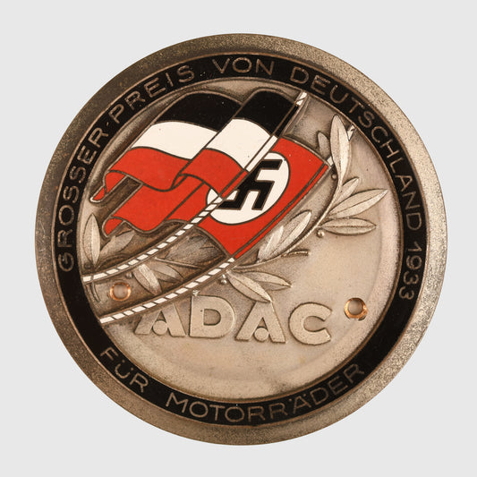 GERMAN WWII ADAC MOTORCYCLE MEETING FOR GREATER GERMANY 1933
