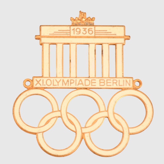 GERMAN WWII 1936 OLYMPIC PLAQUE
