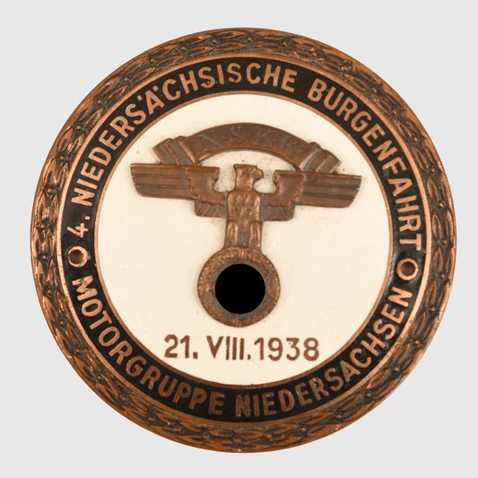 GERMAN WWII NSKK MOTOR PLAQUE