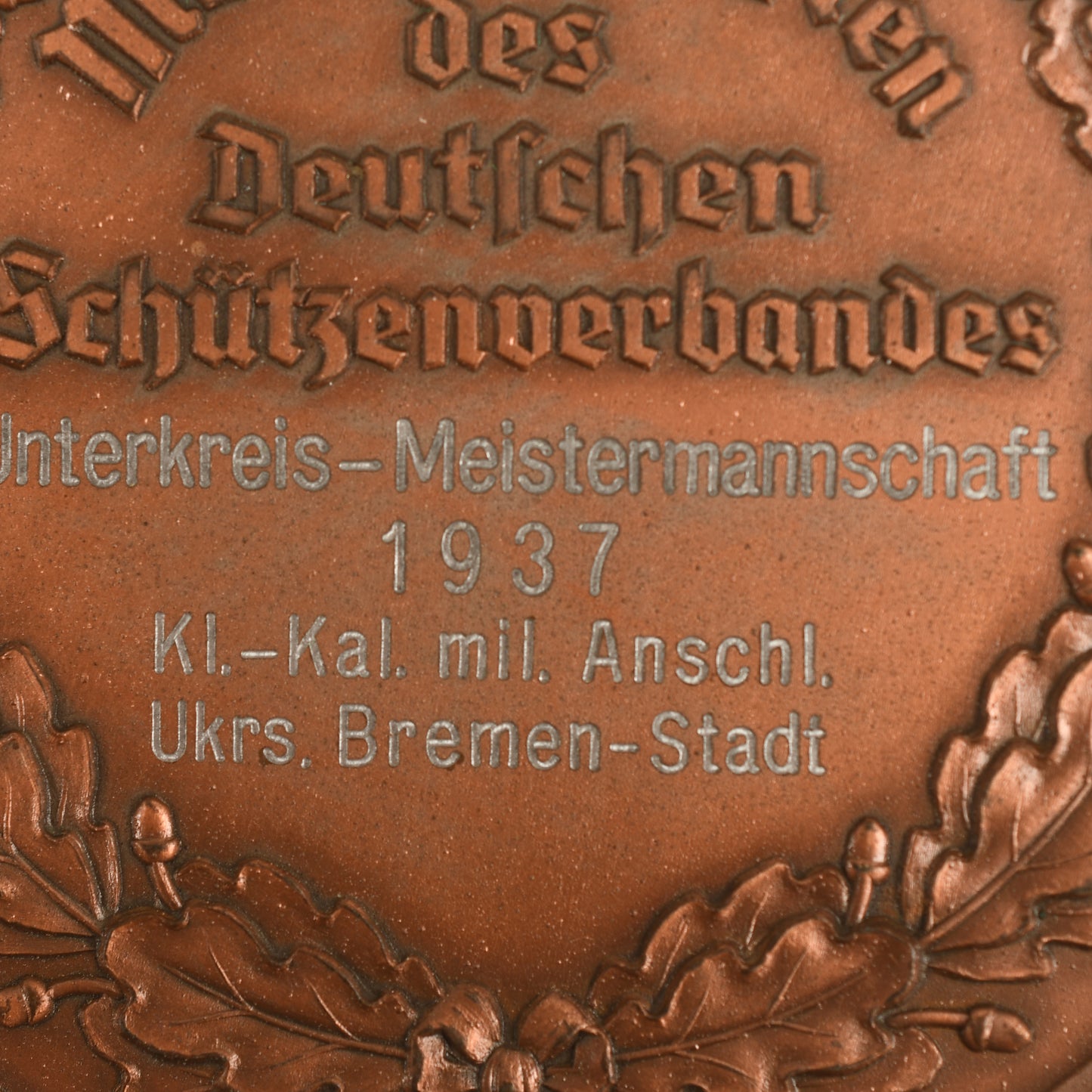 GERMAN WWII GAU NORDSEE SHOOTING PRIZE