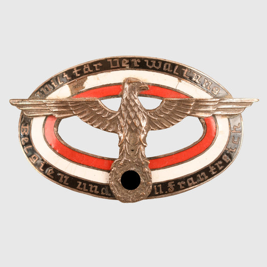 GERMAN WWII ADMINISTRATION SERVICE BELGIUM AND FRANCE INSIGNIA
