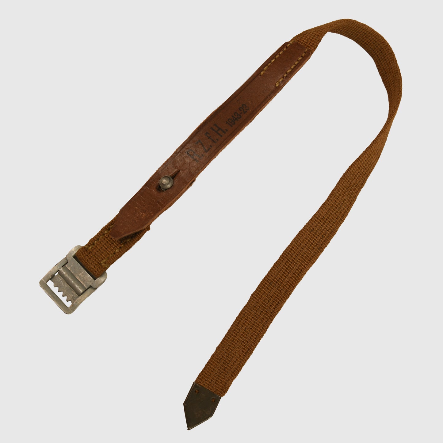 GERMAN WWII TROPICAL A FRAME GREATCOAT STRAPS FOR NON MOUNTED PERSONNEL