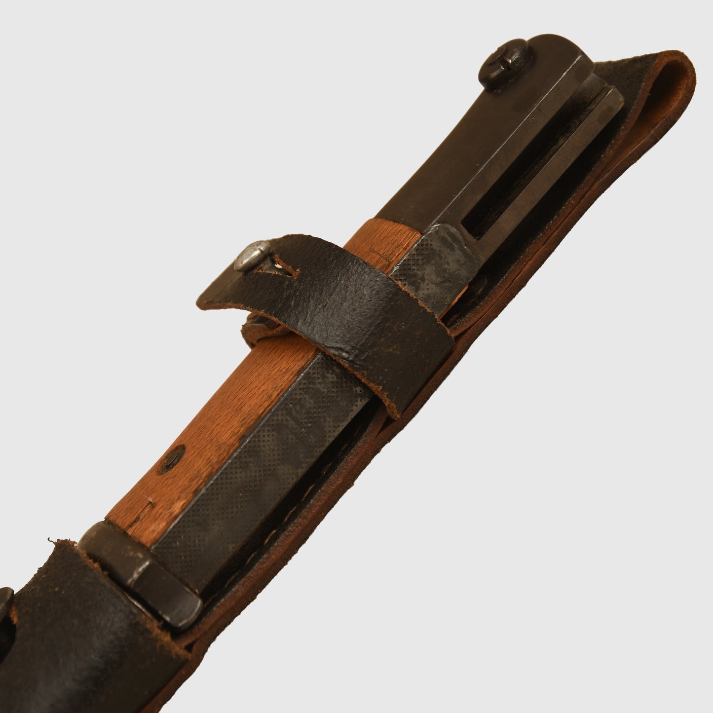 German WWII K/98 Display Piece with Simplified Frog