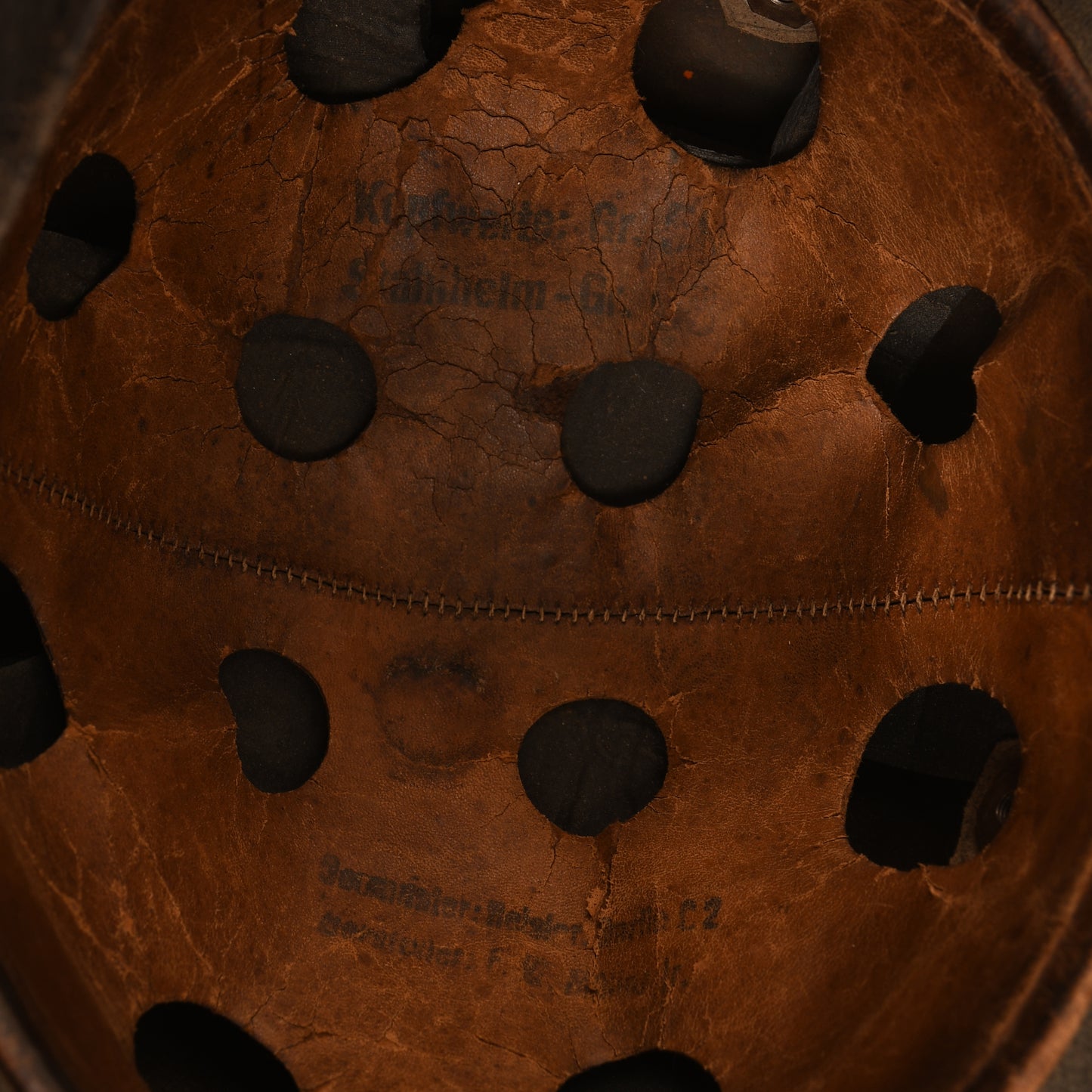 GERMAN WWII M.38 LUFTWAFFE PARATROOPER HELMET