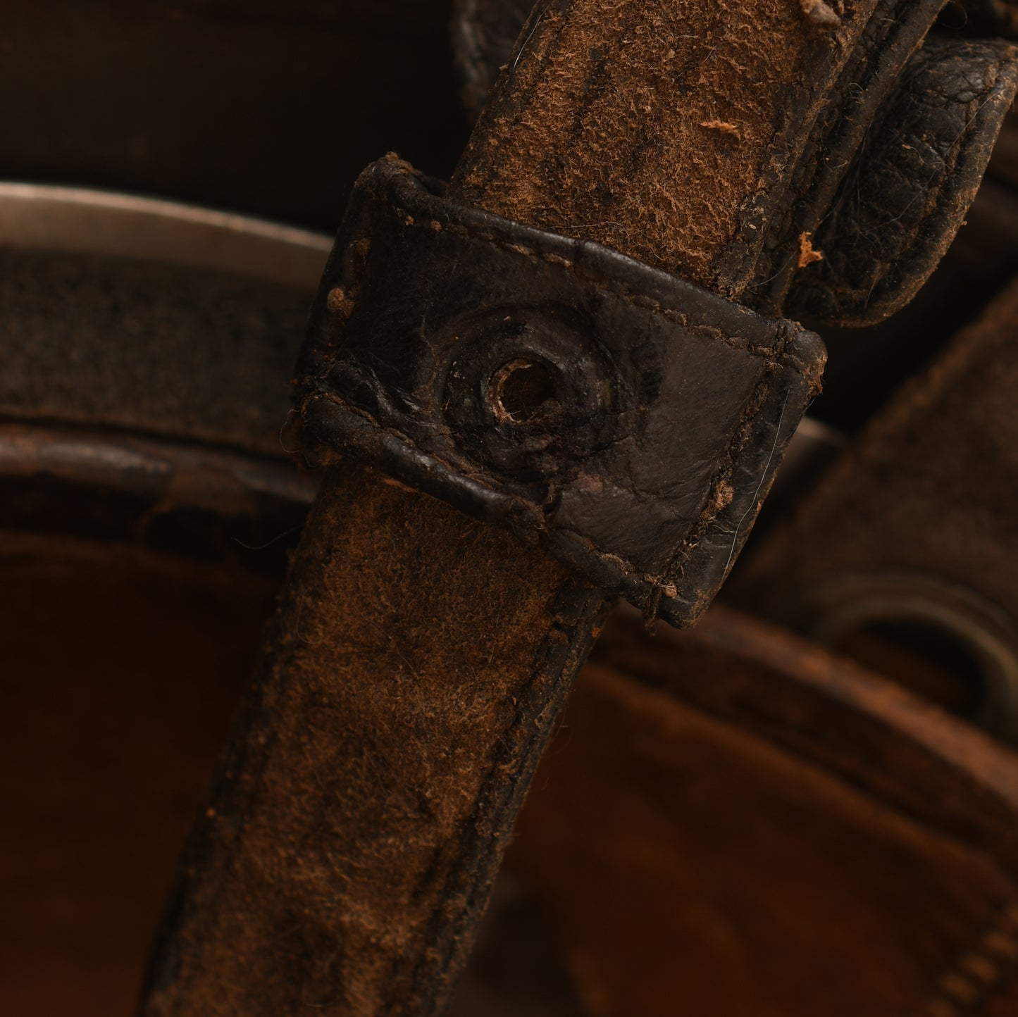 GERMAN WWII M.38 LUFTWAFFE PARATROOPER HELMET