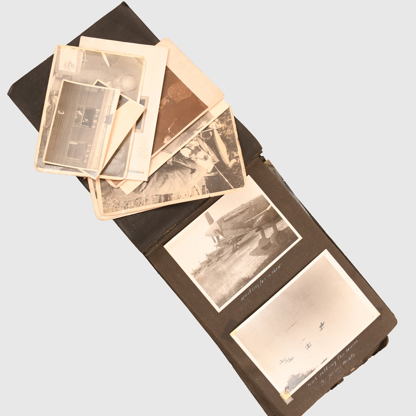 BRITISH/CZECH WWII PHOTOGRAH ALBUM