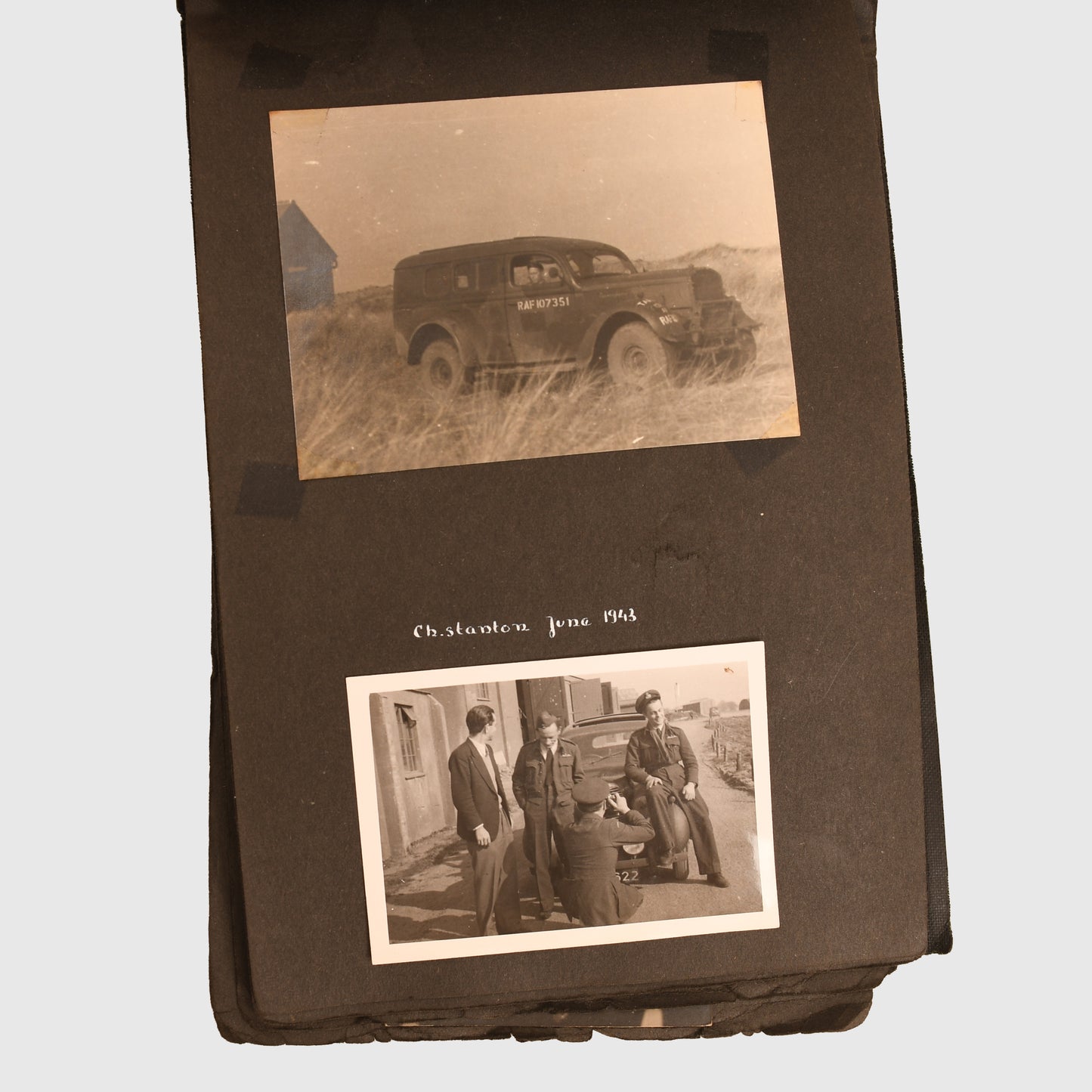 BRITISH/CZECH WWII PHOTOGRAH ALBUM