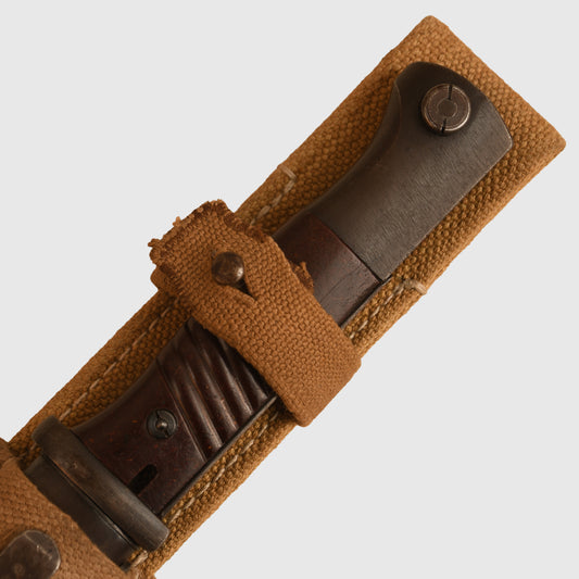 German WWII K/98 Display Piece with Tropical Frog Fitted