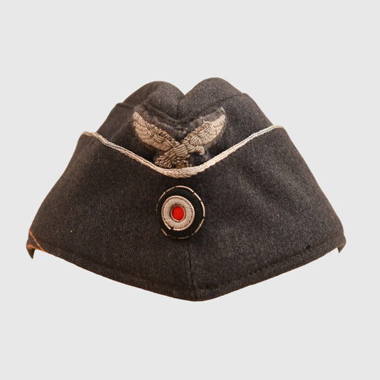German WWII Luftwaffe Officers Overseas Cap