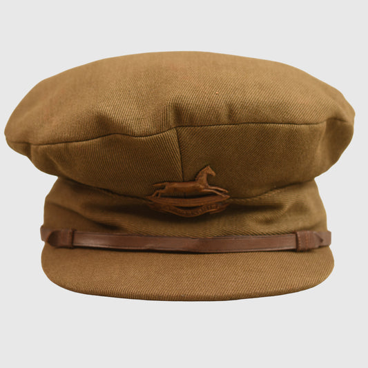 BRITISH WWI OFFICERS TRENCH FLOPPY CAP - DEPOT ISSUED