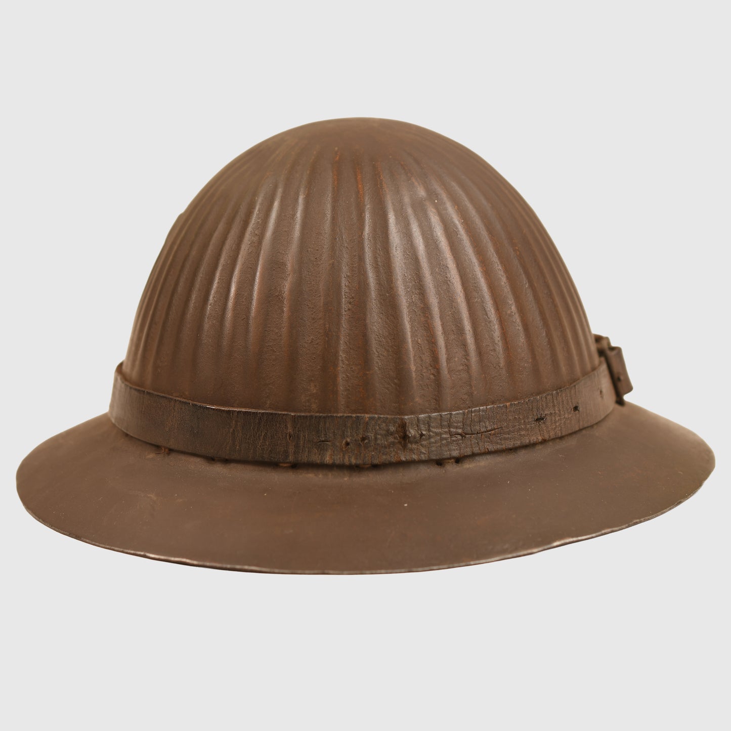 BRITISH WWI PORTUGUESE STYLE BRITISH OFFICERS STEEL HELMET