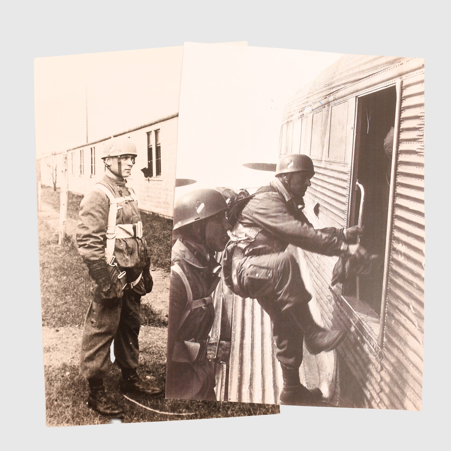 GERMAN WWII 21 GERMAN PARATROOPER PHOTOGRAPHS