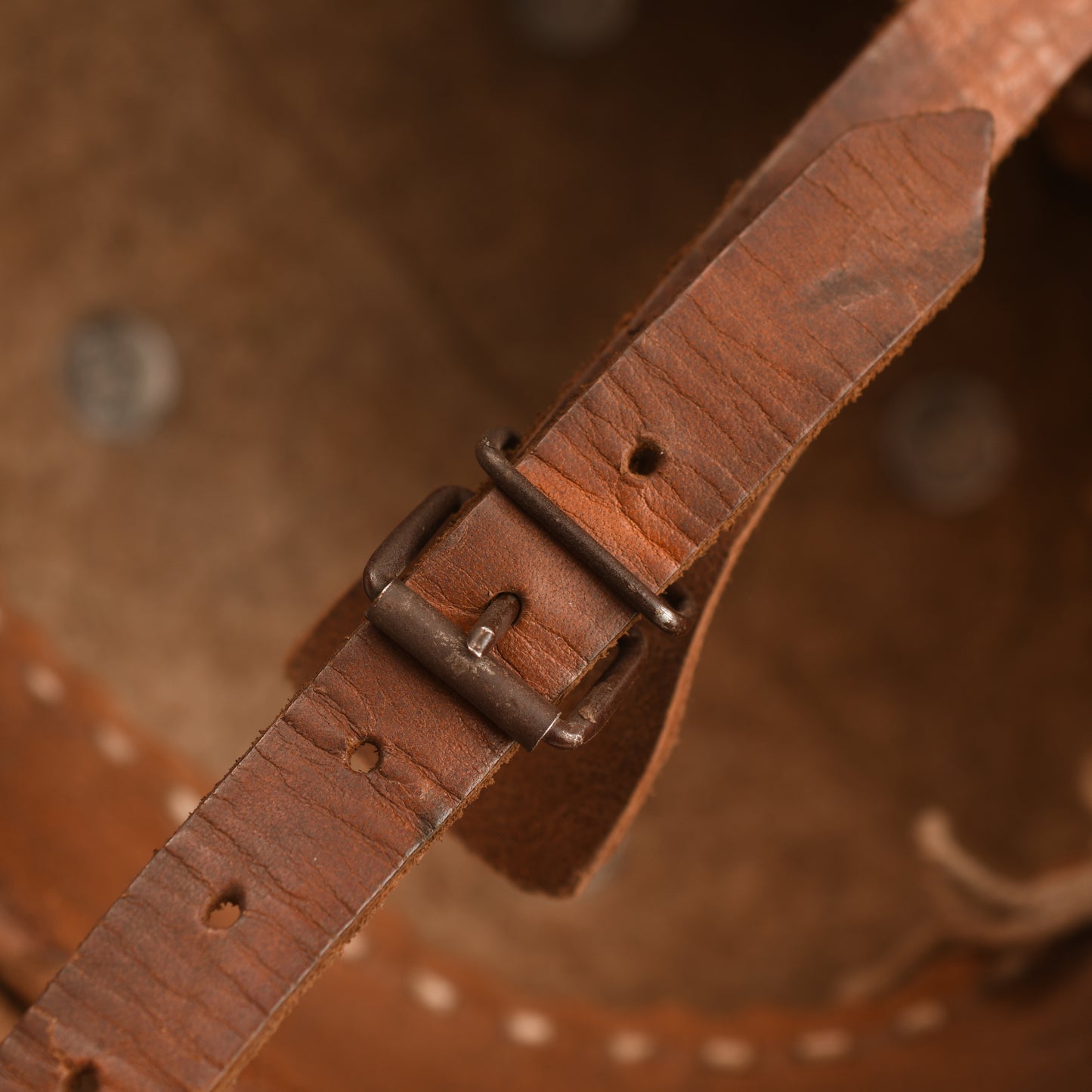BRITISH WWI PORTUGUESE STYLE BRITISH OFFICERS STEEL HELMET