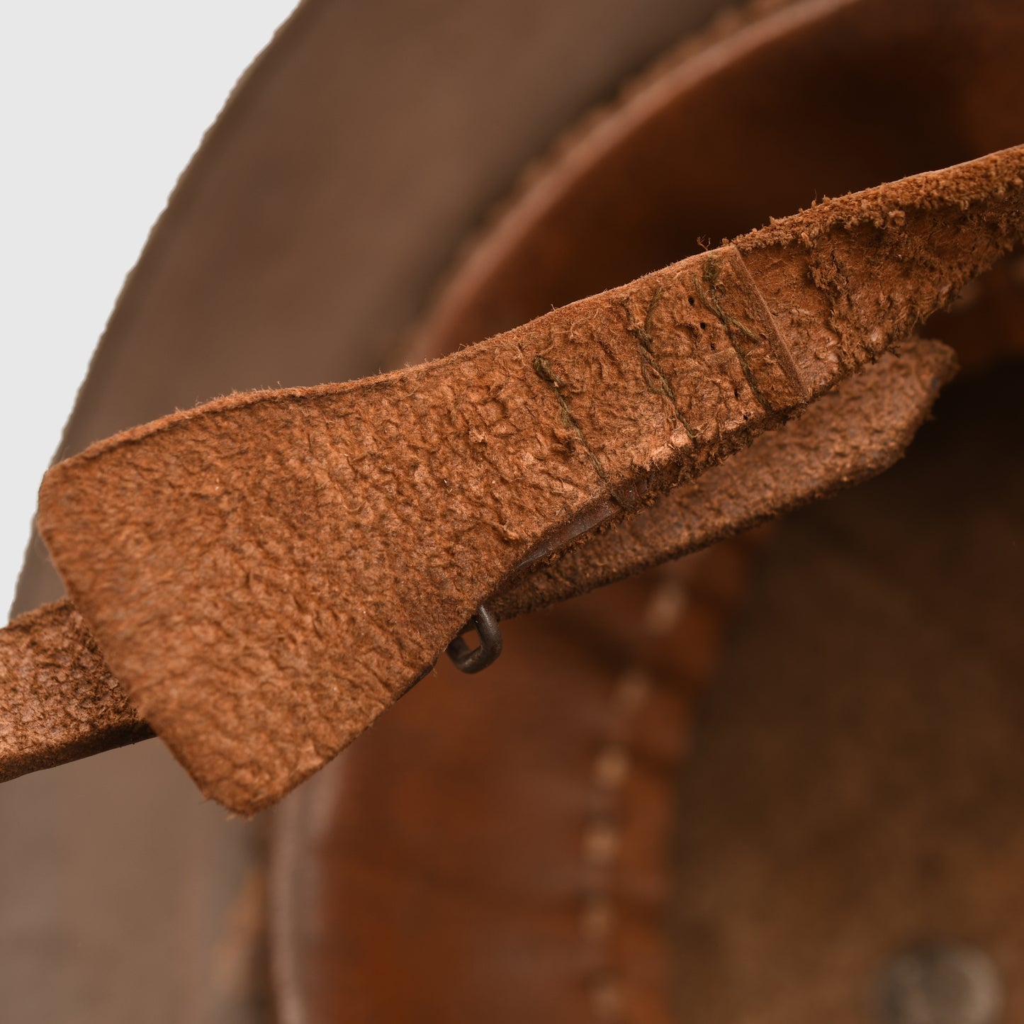 BRITISH WWI PORTUGUESE STYLE BRITISH OFFICERS STEEL HELMET