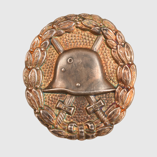 GERMAN WWI SILVER WOUND BADGE - SCREW BACK