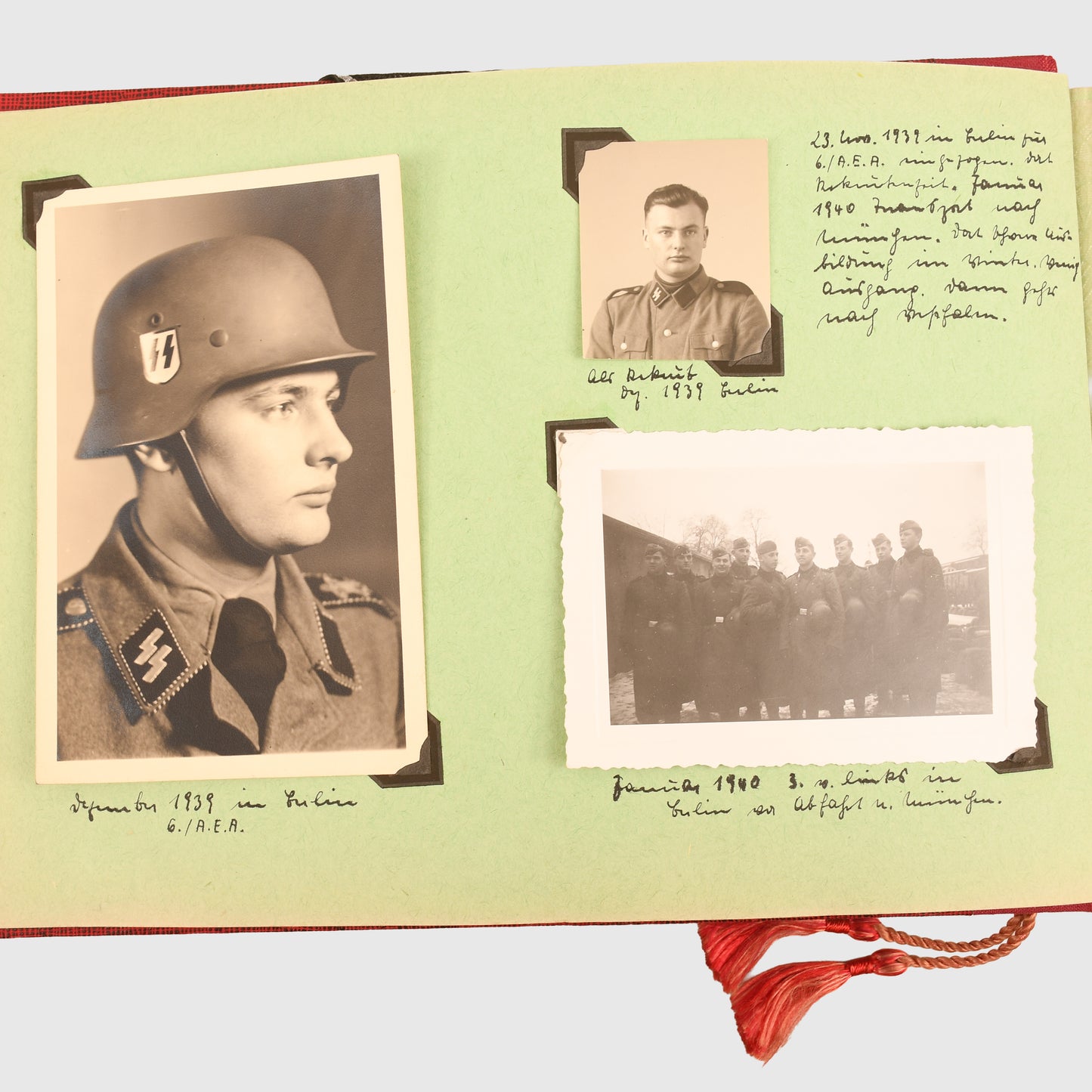 GERMAN WWII HANS VOLRATH ALBUM 1939-41