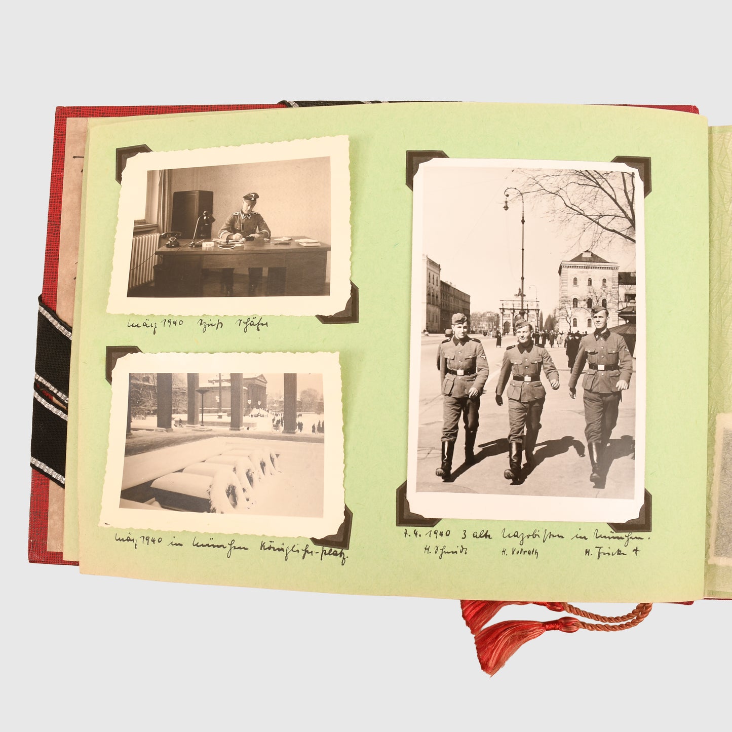 GERMAN WWII HANS VOLRATH ALBUM 1939-41