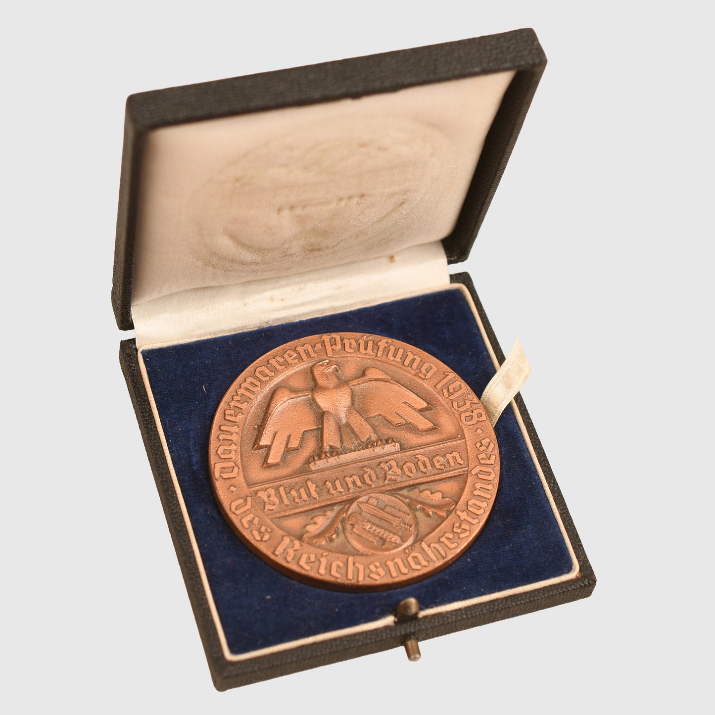 GERMAN WWII CASED BLUT UND BODEN HONOUR COMMEMORATIVE MEDAL - 1938