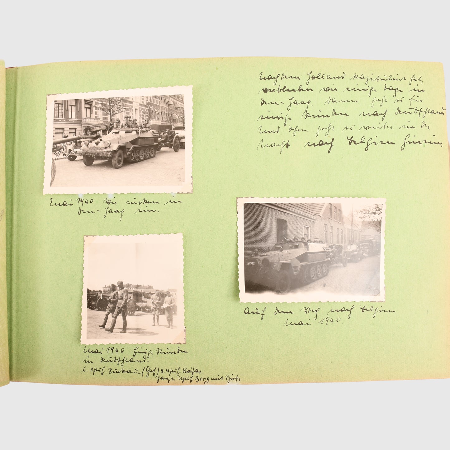 GERMAN WWII HANS VOLRATH ALBUM 1939-41