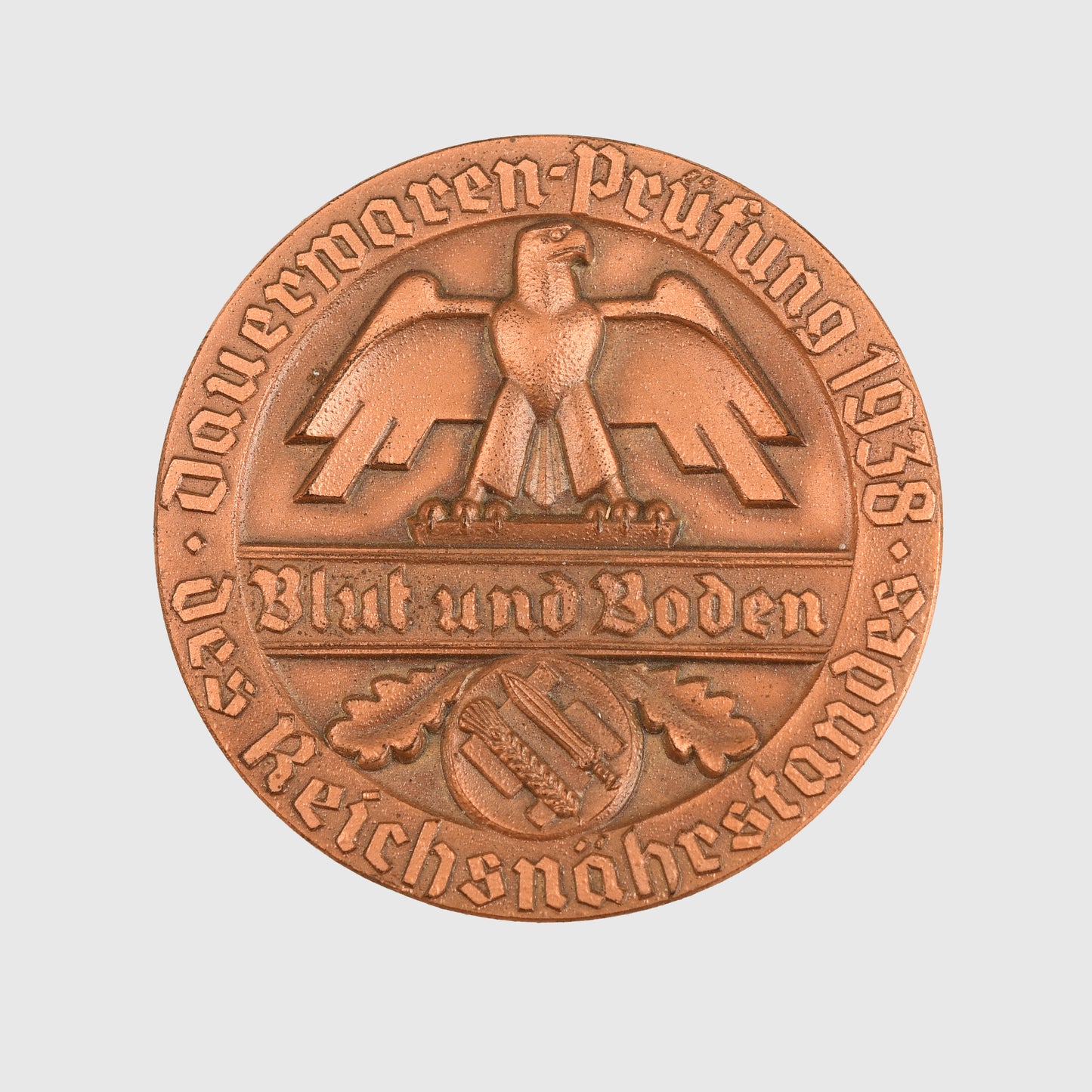 GERMAN WWII CASED BLUT UND BODEN HONOUR COMMEMORATIVE MEDAL - 1938