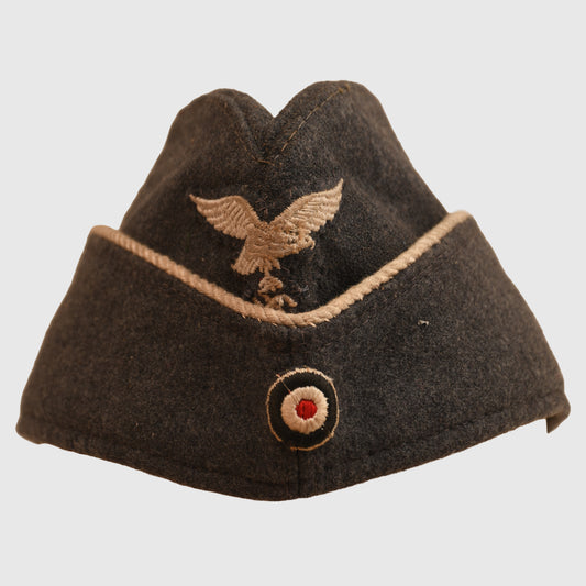 German WWII Hermann Goering Enlisted Ranks Overseas Cap