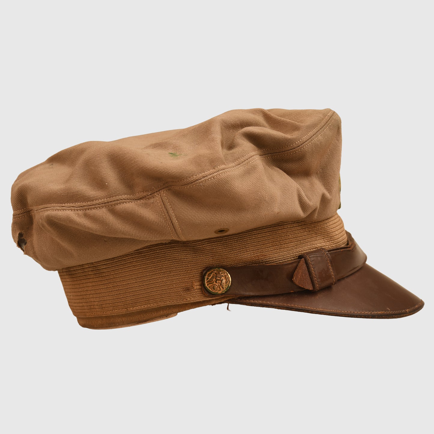 U.S. WWII TROPICAL OFFICERS 50 MISSION CAP