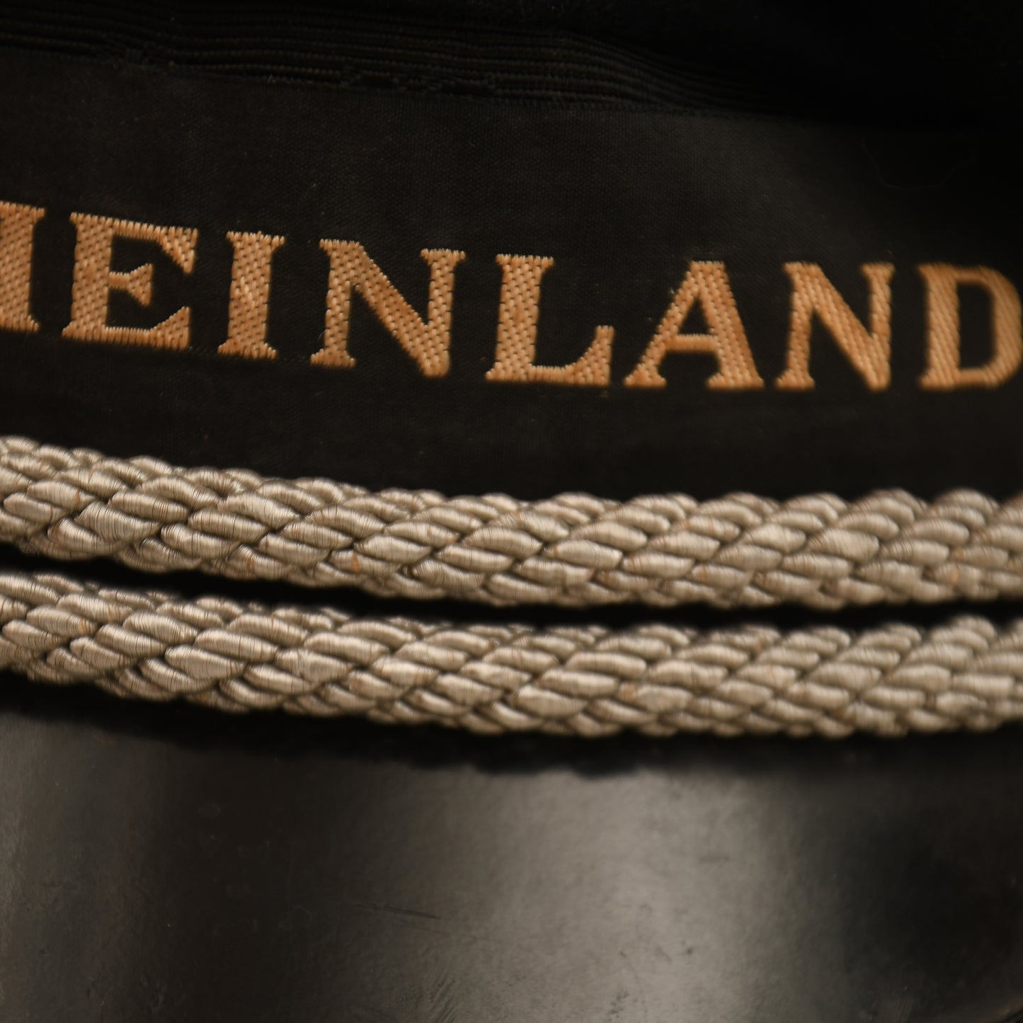 GERMAN WWII DAF RIVER BOAT OFFICIALS VISOR CAP