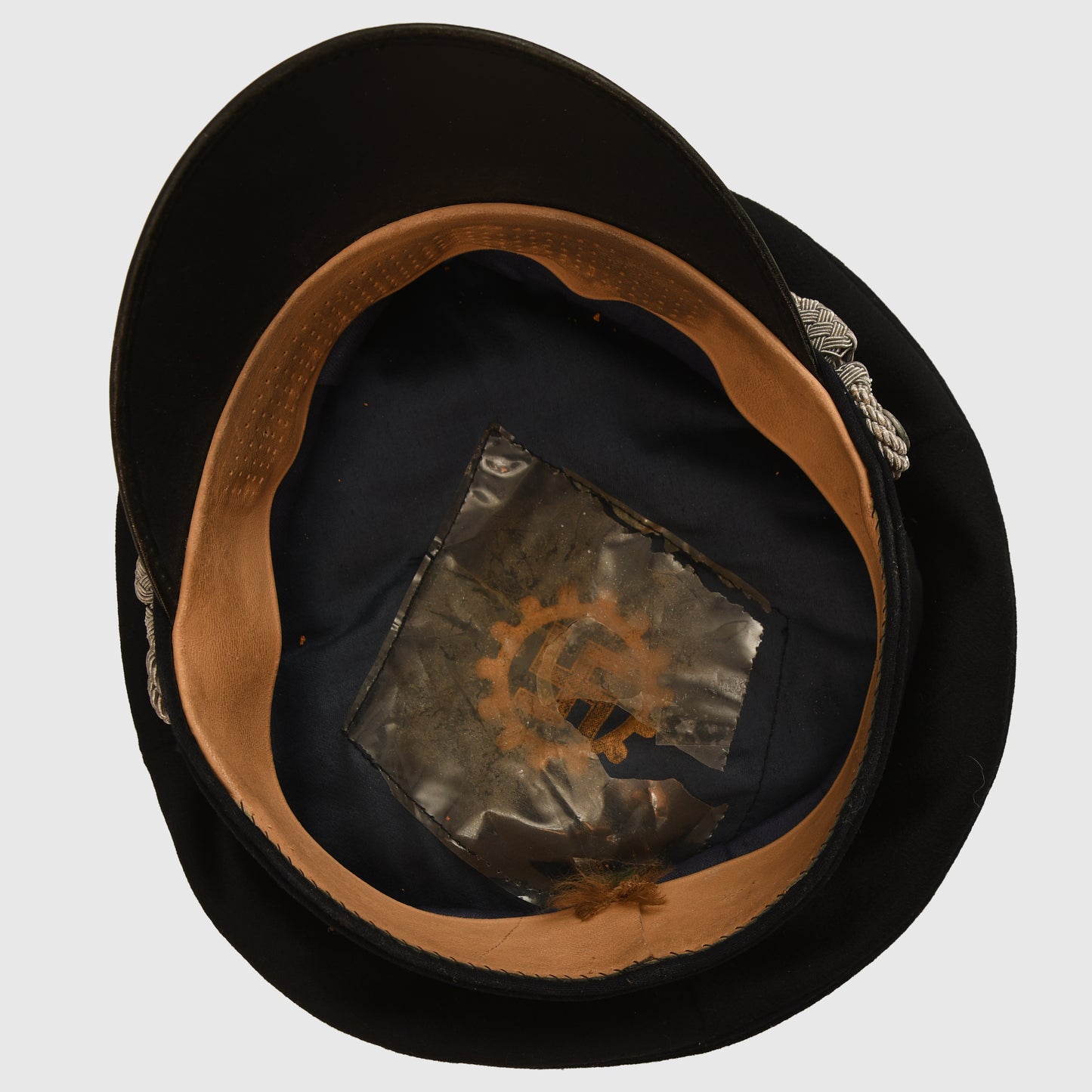 GERMAN WWII DAF RIVER BOAT OFFICIALS VISOR CAP