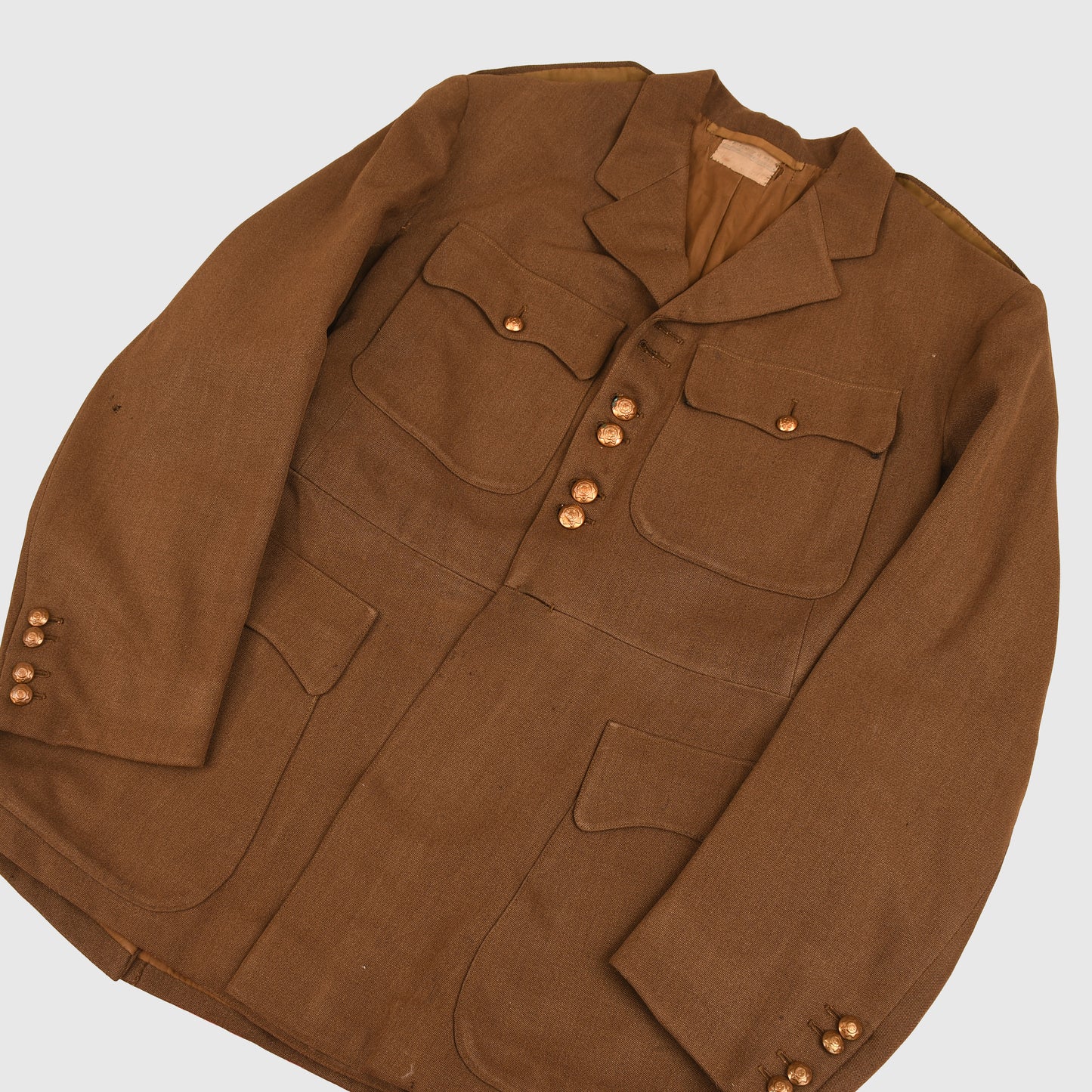 BRITISH WWI AND WWII COLDSTREAM GUARDS IDENTIFIED OFFICERS UNIFORM GROUP