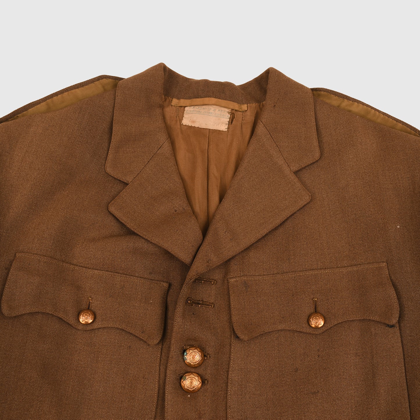 BRITISH WWI AND WWII COLDSTREAM GUARDS IDENTIFIED OFFICERS UNIFORM GROUP
