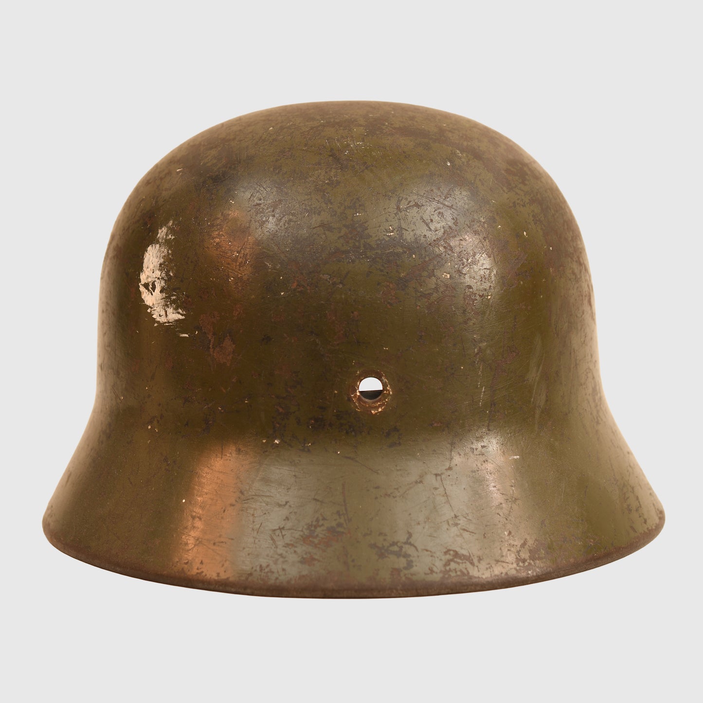 German WWII M.40 Single Decal Combat Helmet