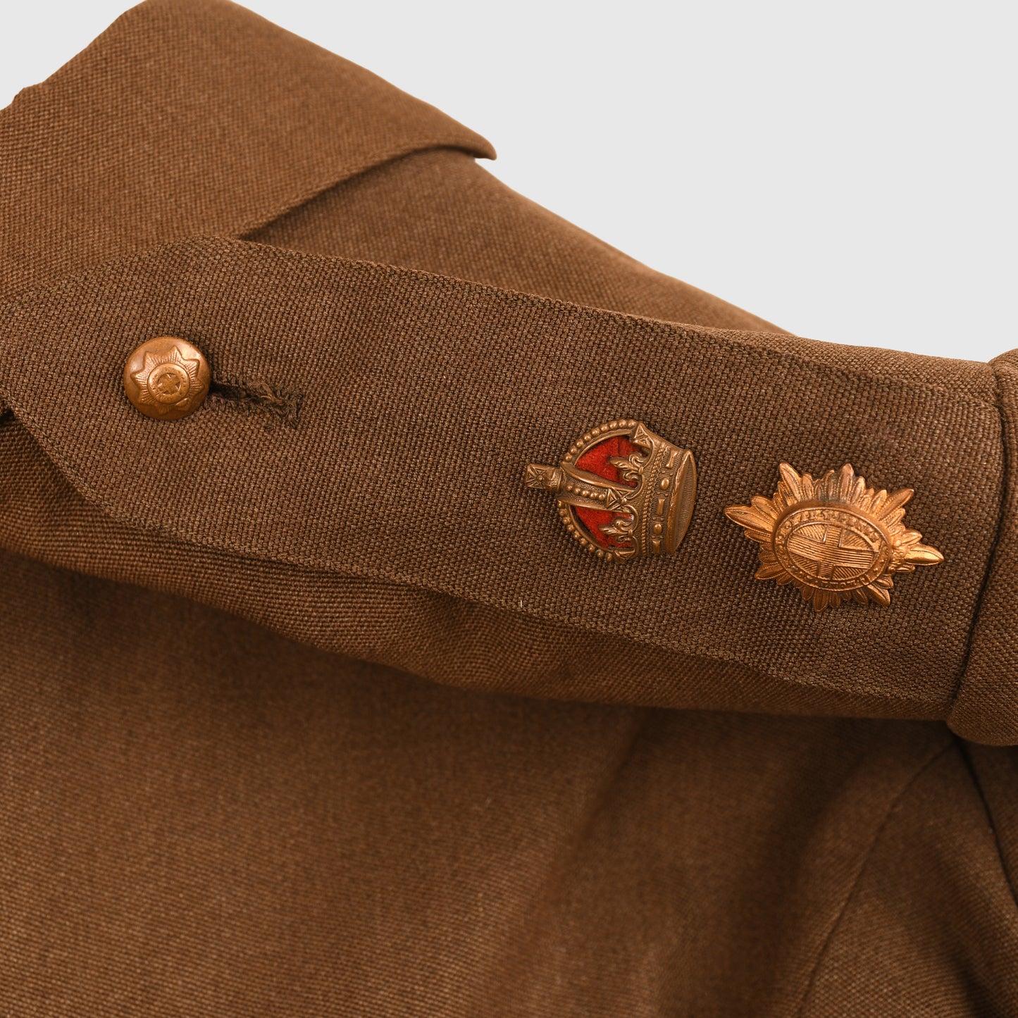BRITISH WWI AND WWII COLDSTREAM GUARDS IDENTIFIED OFFICERS UNIFORM GROUP