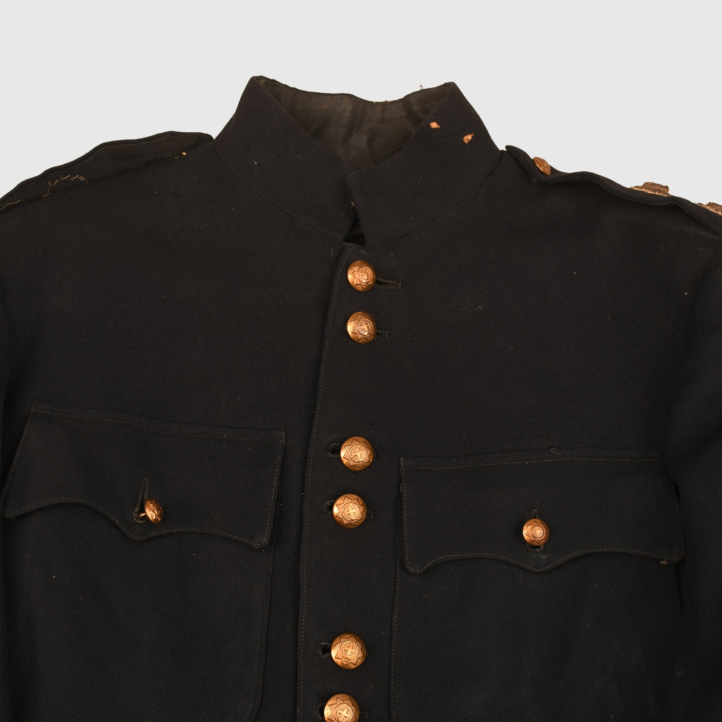 BRITISH WWI AND WWII COLDSTREAM GUARDS IDENTIFIED OFFICERS UNIFORM GROUP