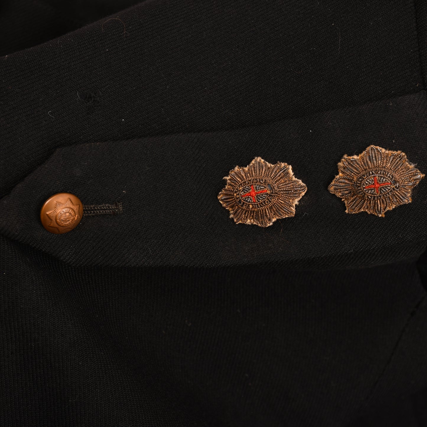 BRITISH WWI AND WWII COLDSTREAM GUARDS IDENTIFIED OFFICERS UNIFORM GROUP
