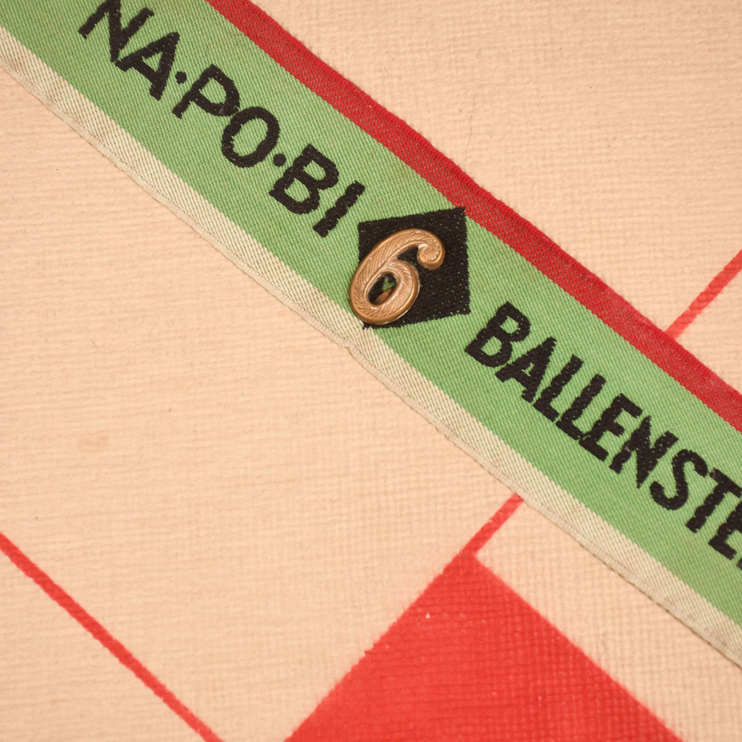 GERMAN WWII NAPOLA SCHOOL BALLENSTEDT PHOTOGRAPH ALBUM AND CUFF TITLE