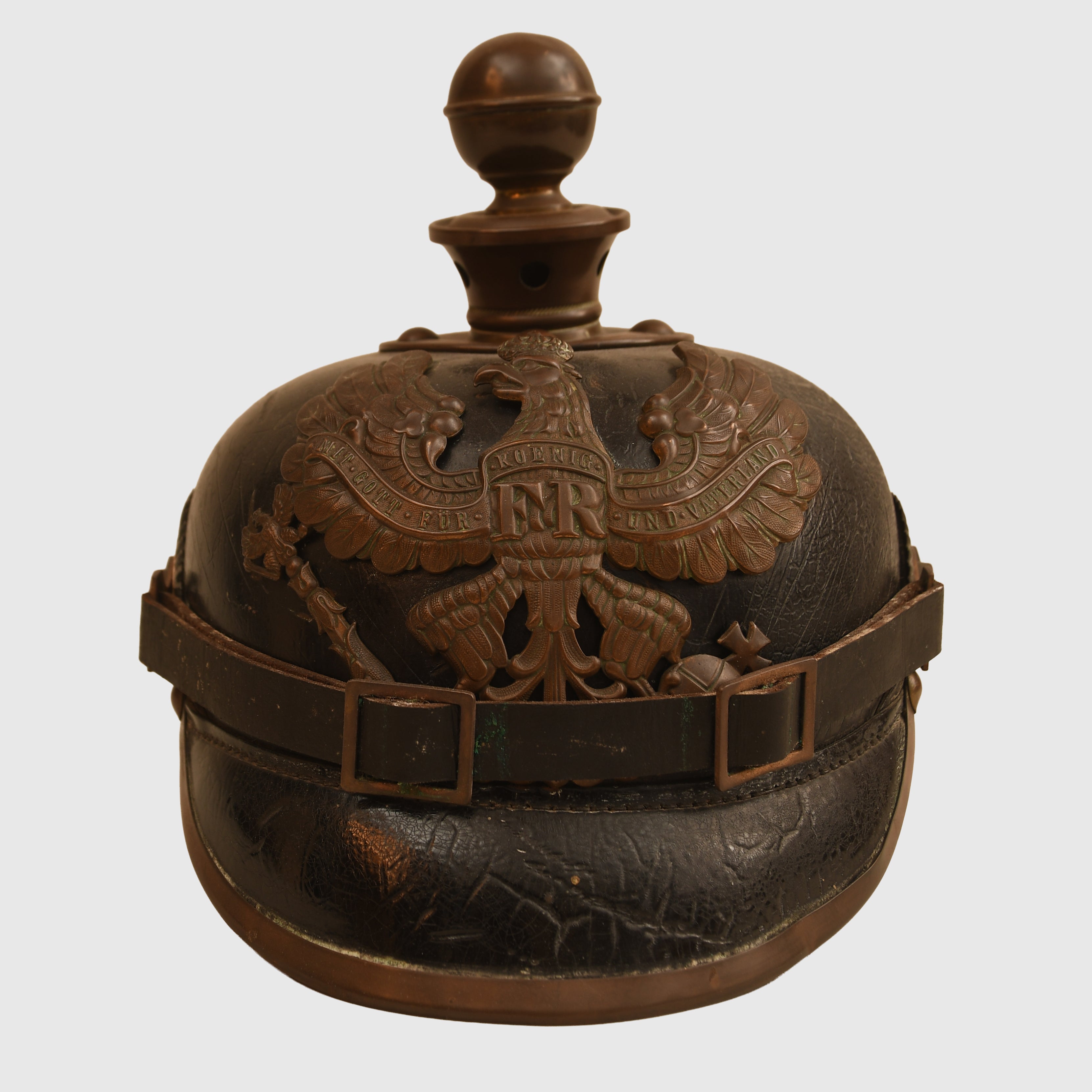 GERMAN WWI PRUSSIAN 59th FIELD ARTILLERY REGIMENT PICKELHAUBE