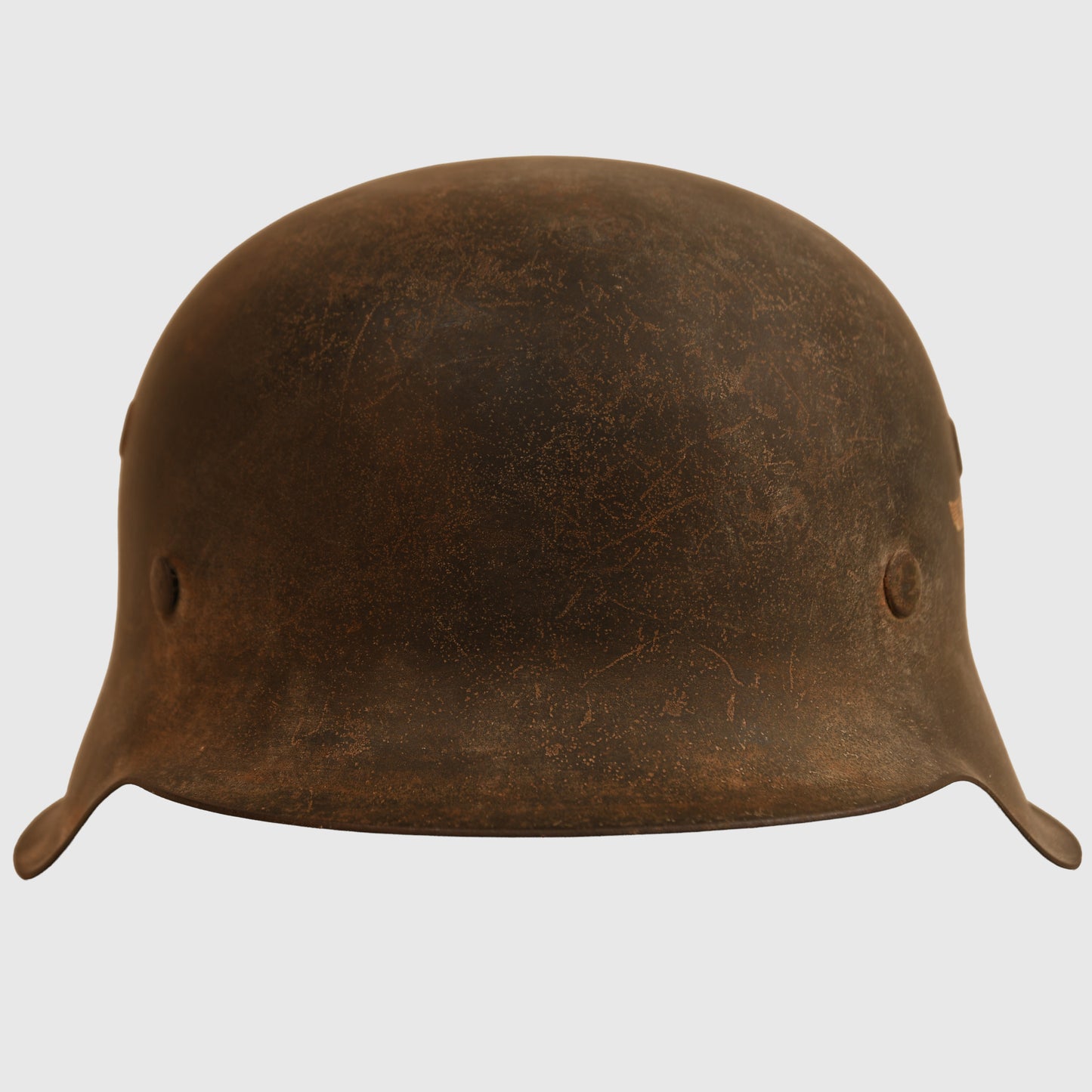 German WWII Luftwaffe M.42 Single Decal Combat Helmet