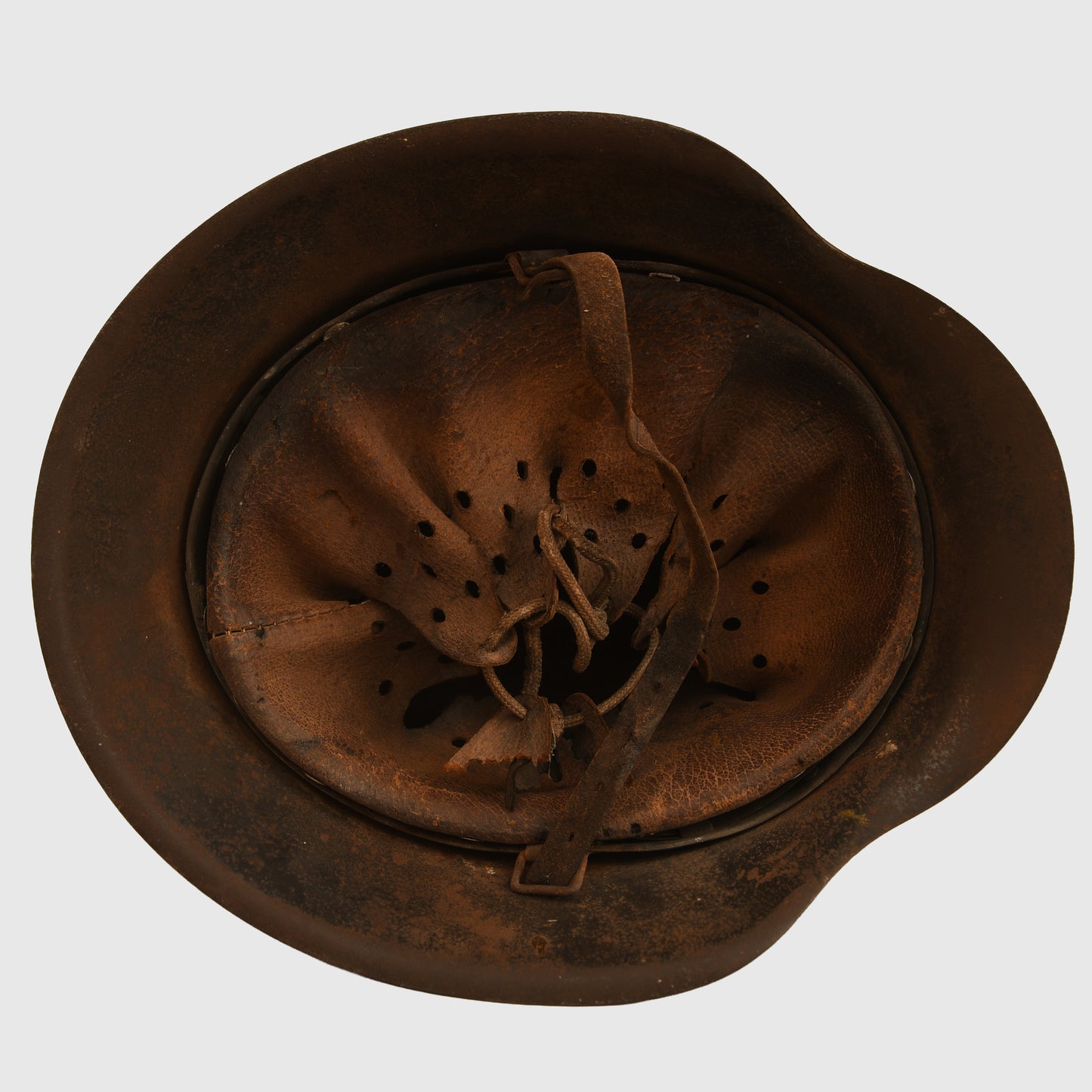 German WWII Luftwaffe M.42 Single Decal Combat Helmet