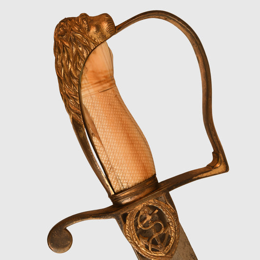 English Georgian Naval Officers Display Piece