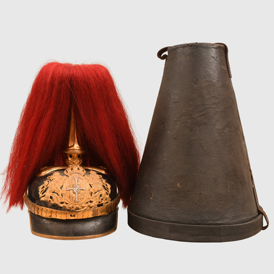 GERMAN WWI BAVARIAN FIELD ARTILLERY RESERVE OFFICERS PICKELHAUBE